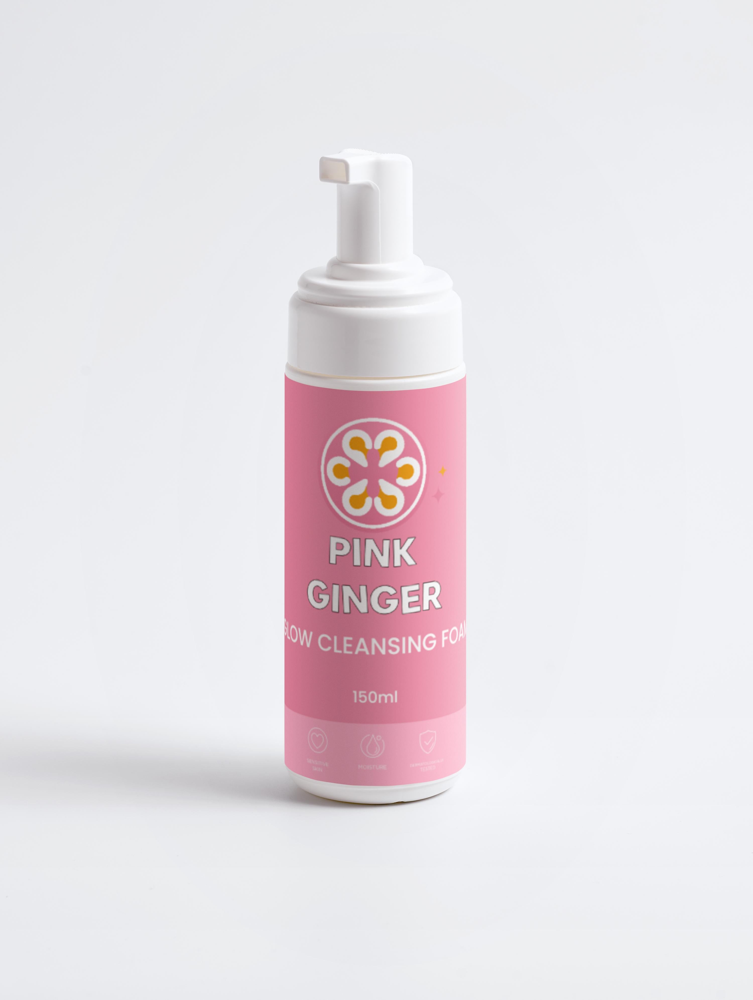 Pink Ginger Glow Cleansing Foam – 150 ml