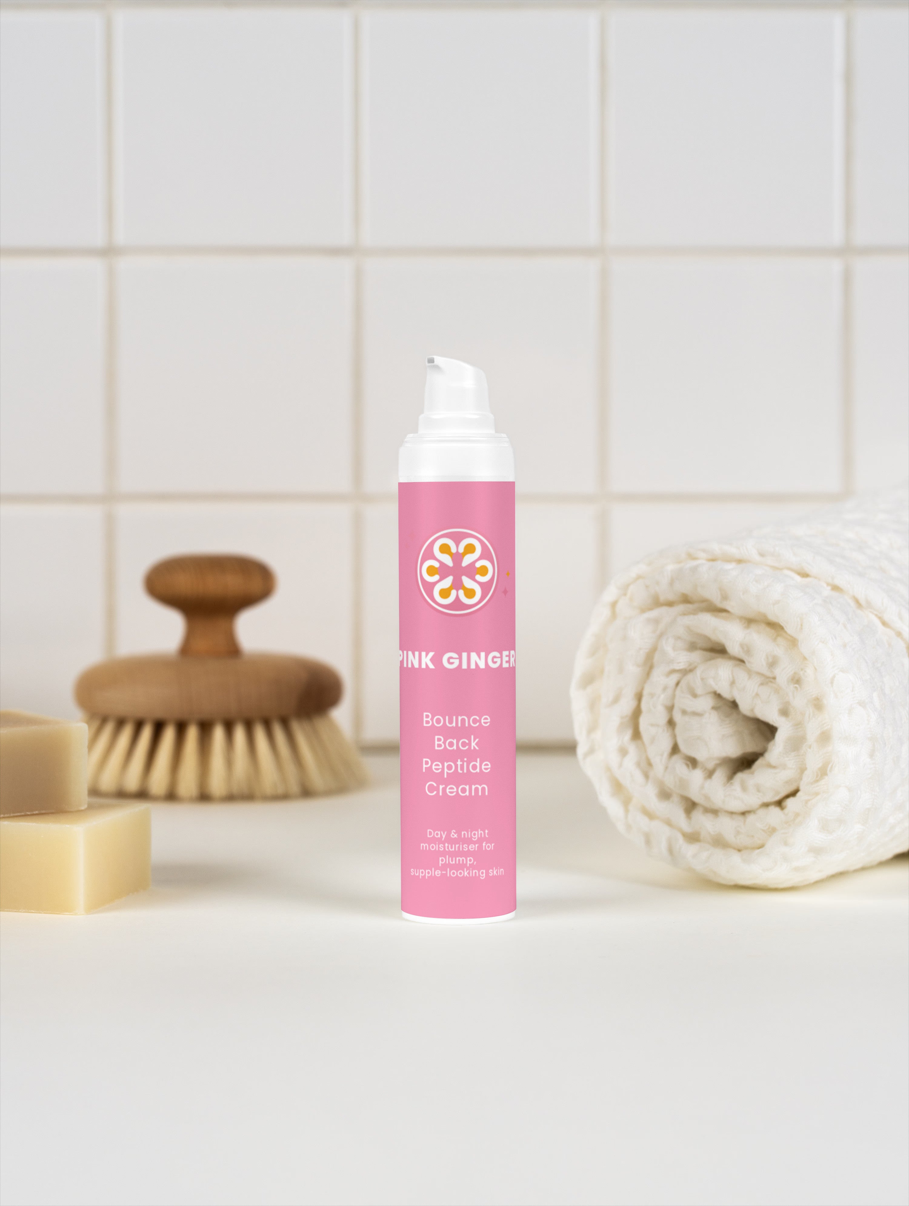 Pink Ginger - Bounce Back Peptide Cream - 50ml