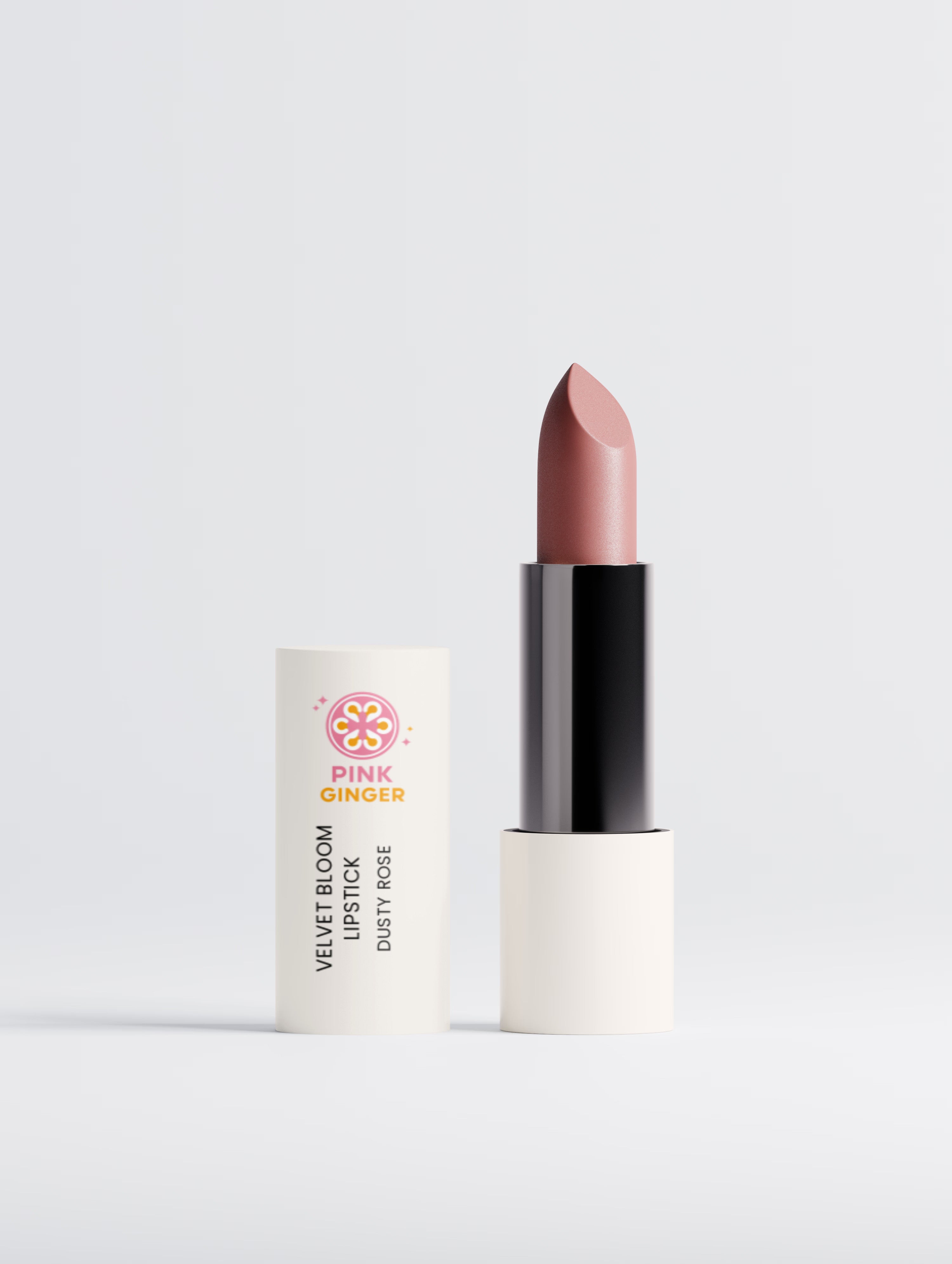 Pink Ginger – Velvet Bloom Lipstick | Dusty Rose