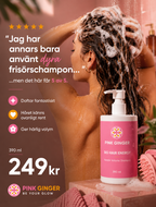 Pink Ginger Big Hair Energy - 390ml