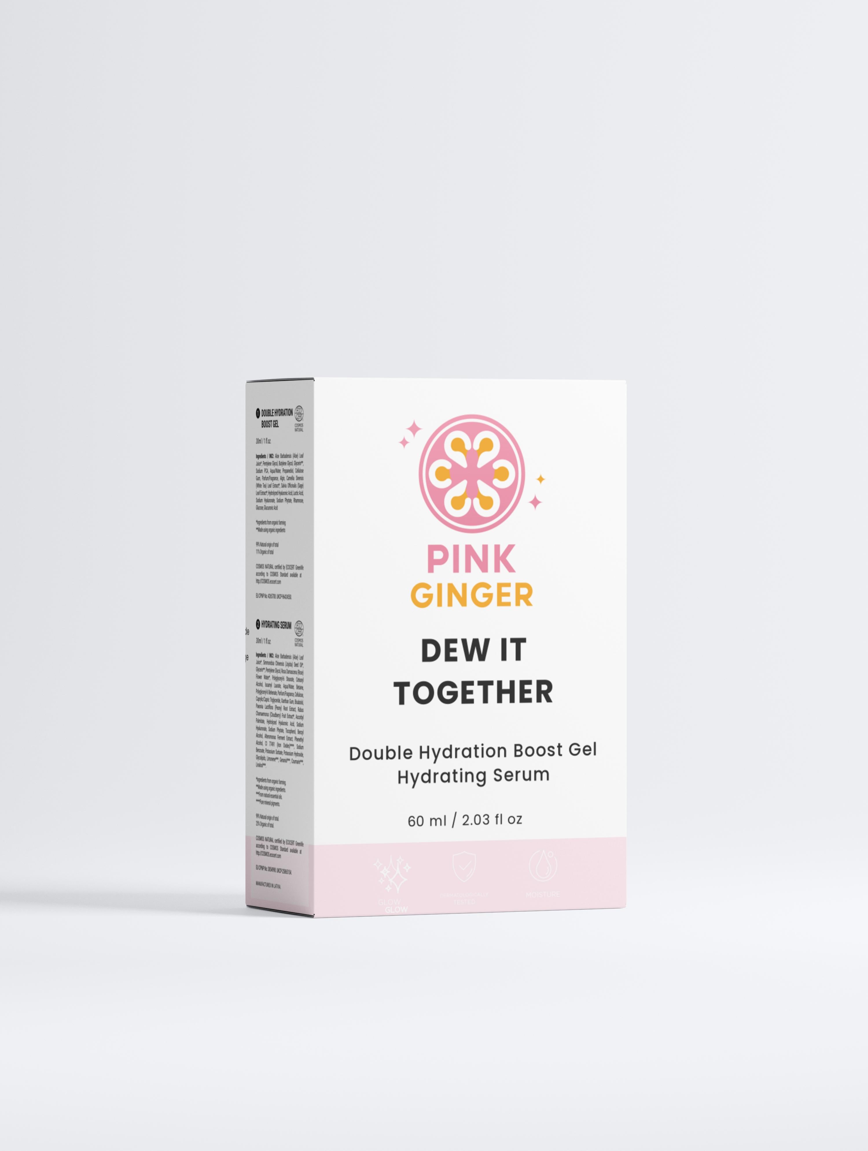 Pink Ginger DEW IT TOGETHER – Hydration Set