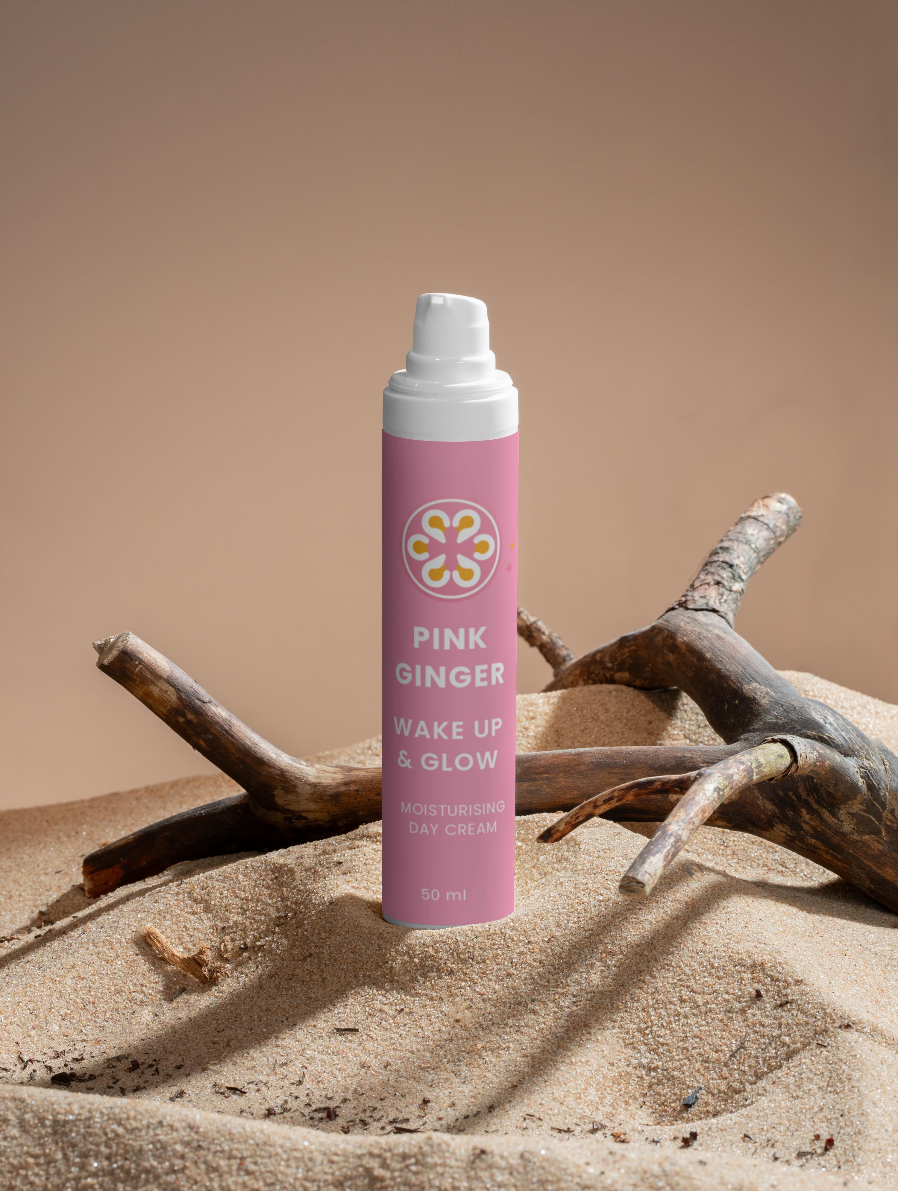 Pink Ginger - Wake Up And Glow - Moisturising Day Cream
