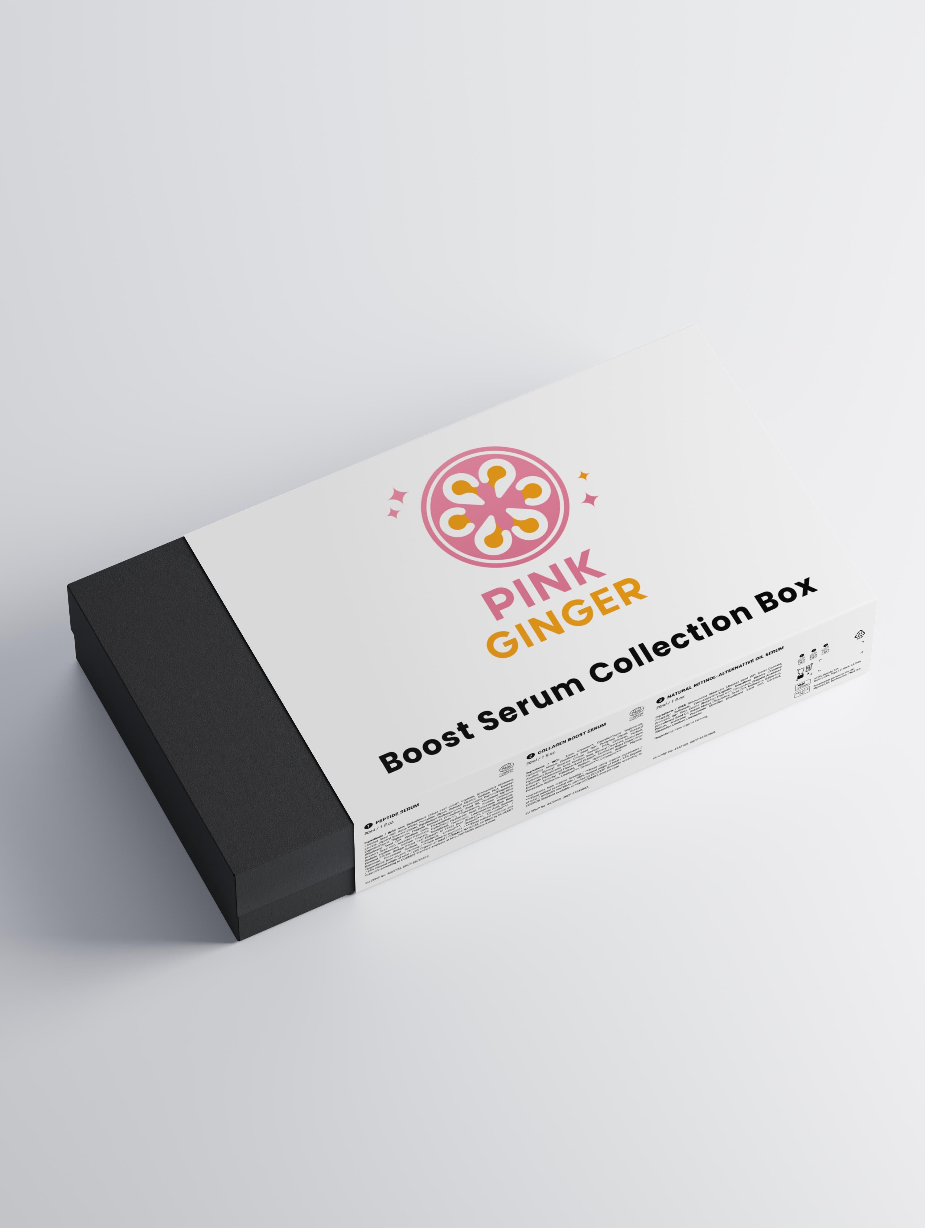 Pink Ginger - Boost Serum Collection Box