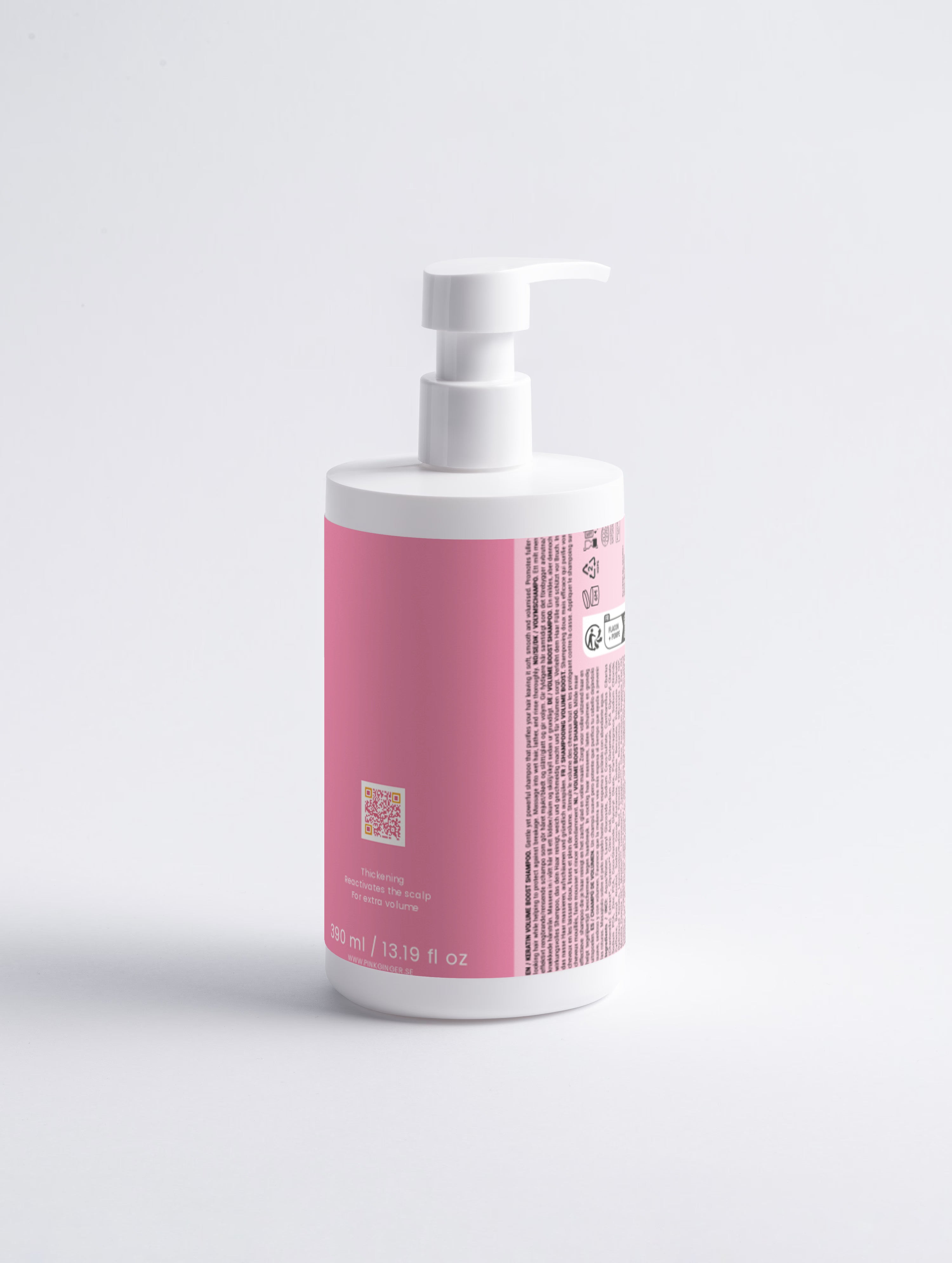 Pink Ginger Big Hair Energy - 390ml