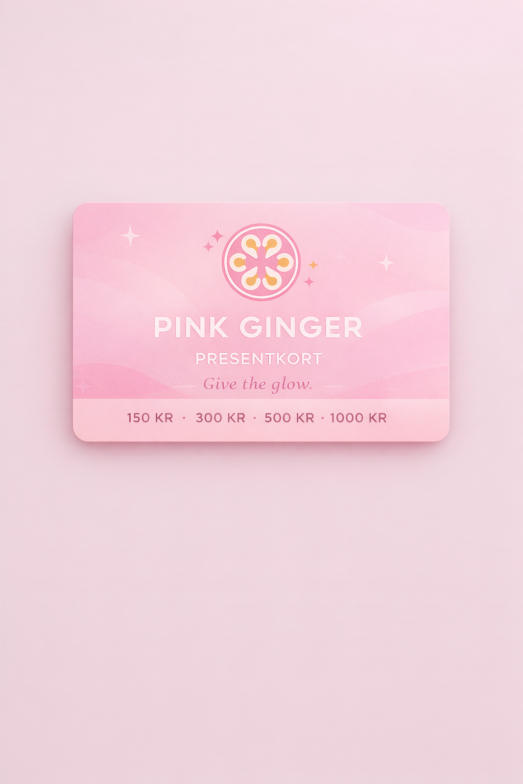 Pink Ginger - PRESENTKORT
