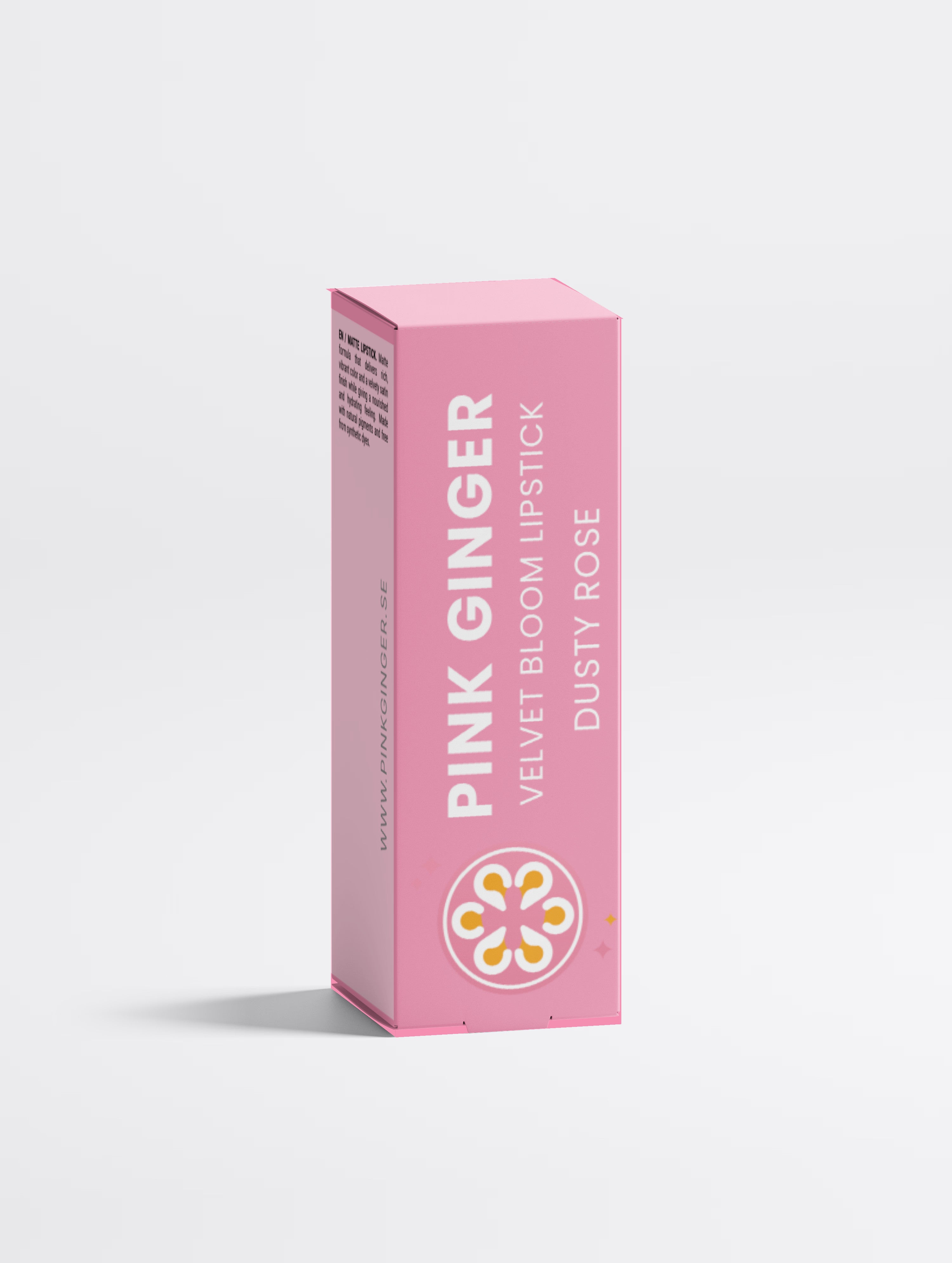 Pink Ginger – Velvet Bloom Lipstick | Dusty Rose