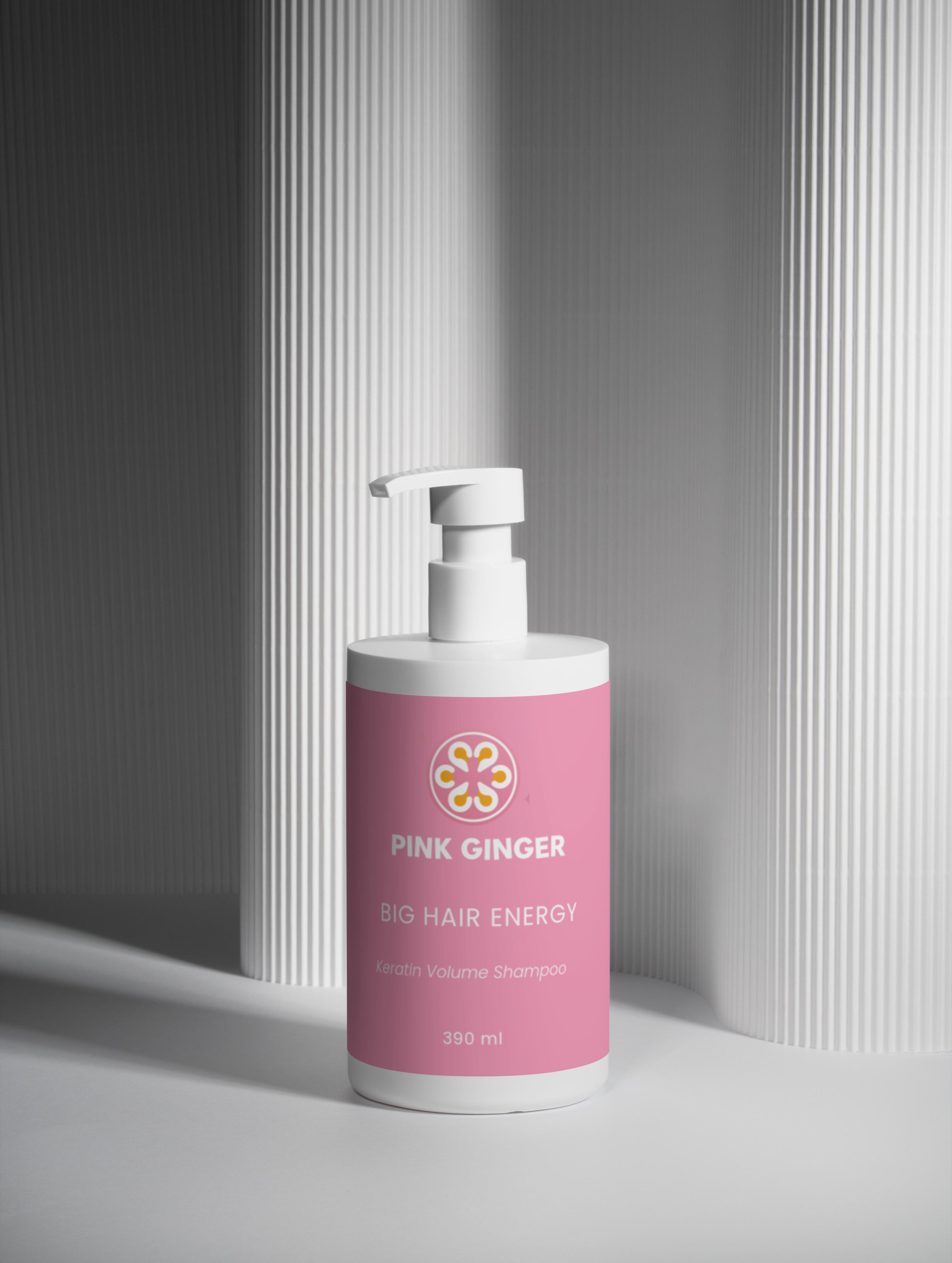 Pink Ginger Big Hair Energy - 390ml
